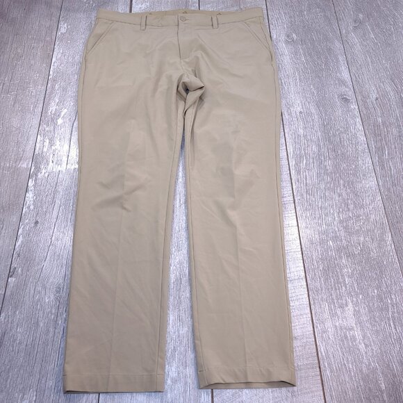 Adidas Pants Mens 36x31 Brown Ultimate 365 Tapered Leg Golf Comfort Stretch - Picture 2 of 10